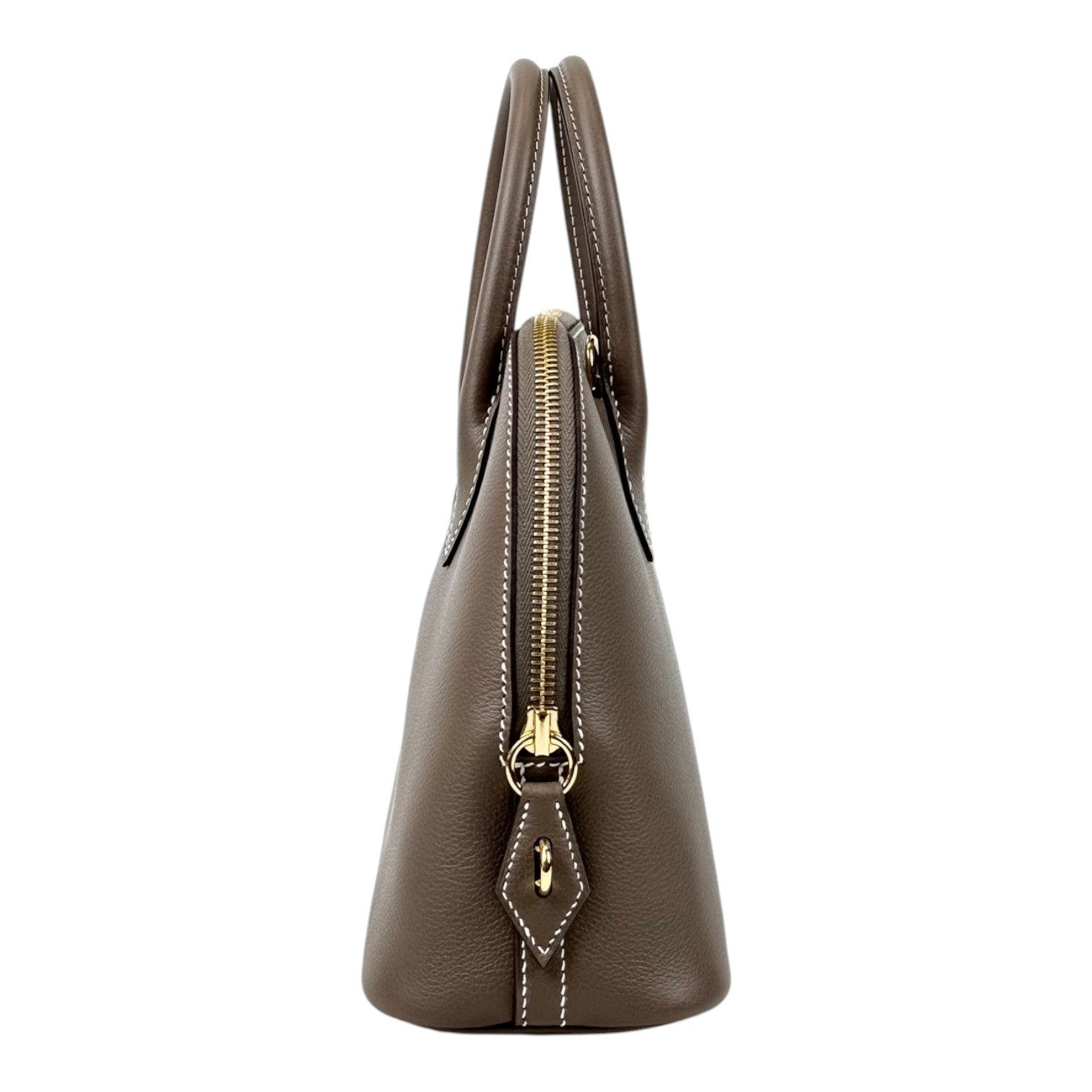 Hermes Bolide 25cm Bag in Etoupe Evercolor - Full Set