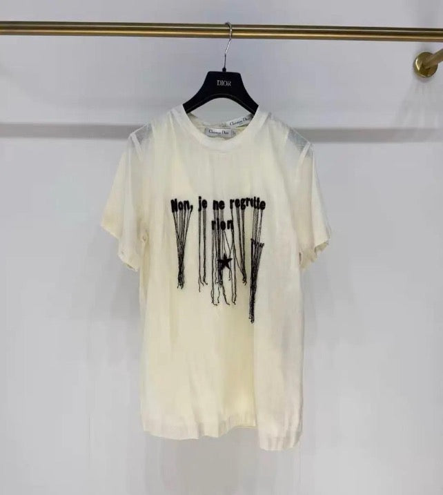Dior 24 Early Spring New Arrival Two-Piece Top, Size 38 SYCC2060