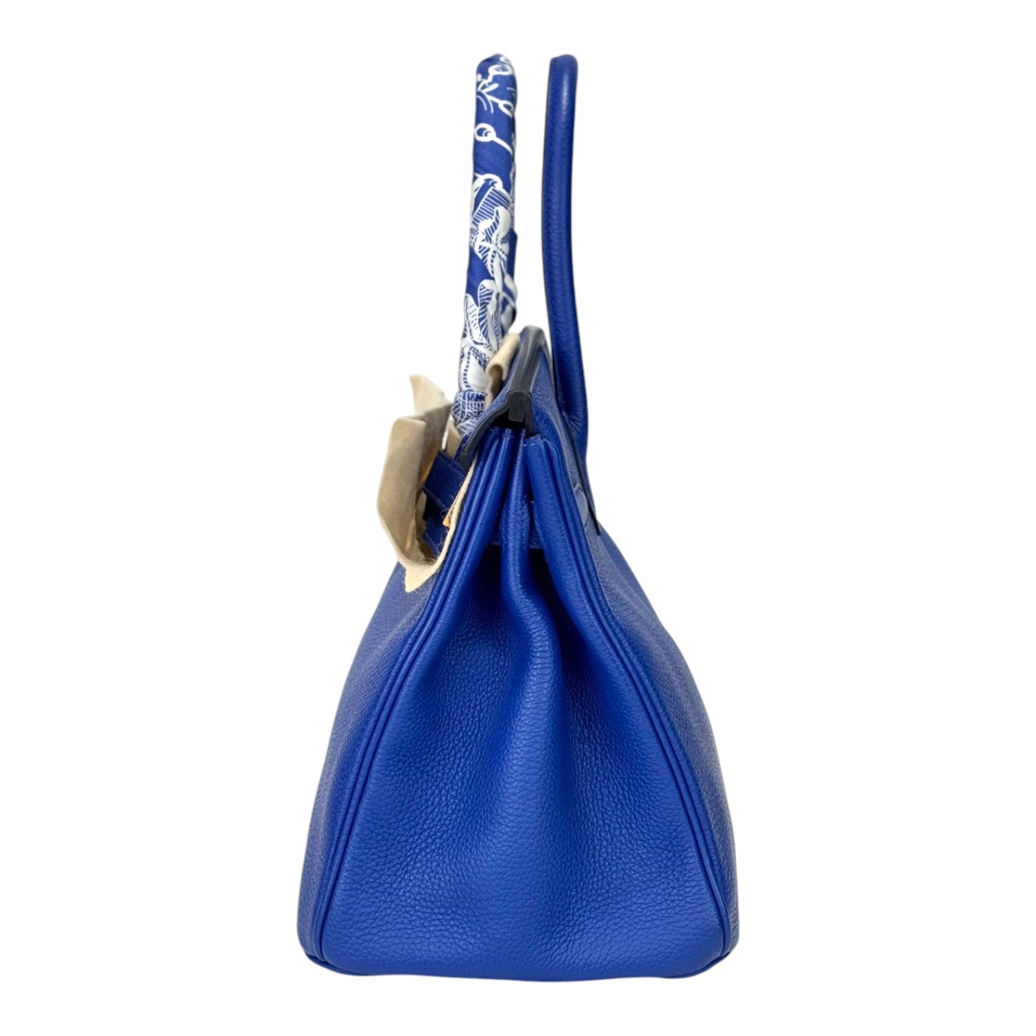 Hermes Birkin Blue Royal Togo Bag 30cm