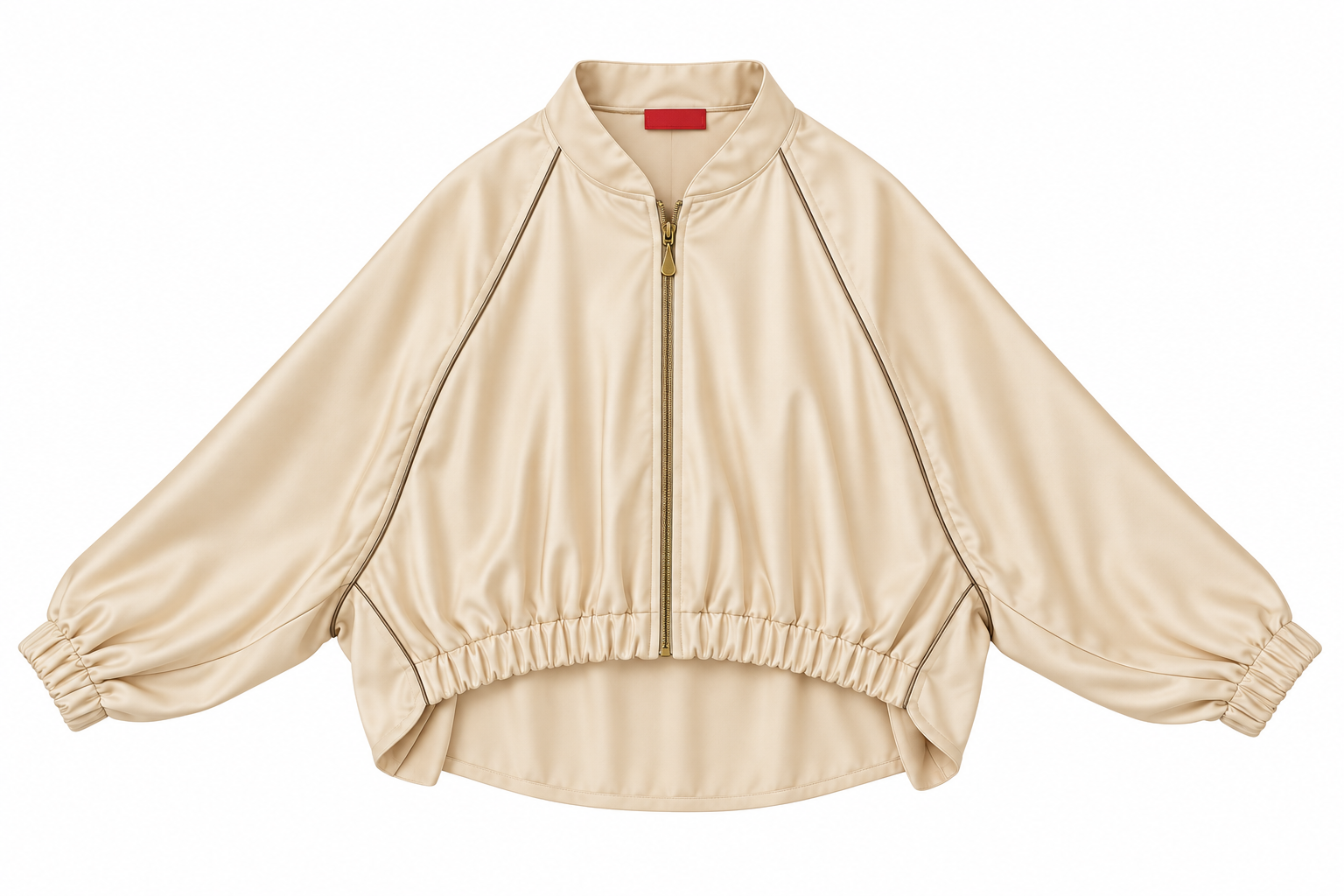 CAPE BOMBER  GOLD TICKER SILK MCL13235