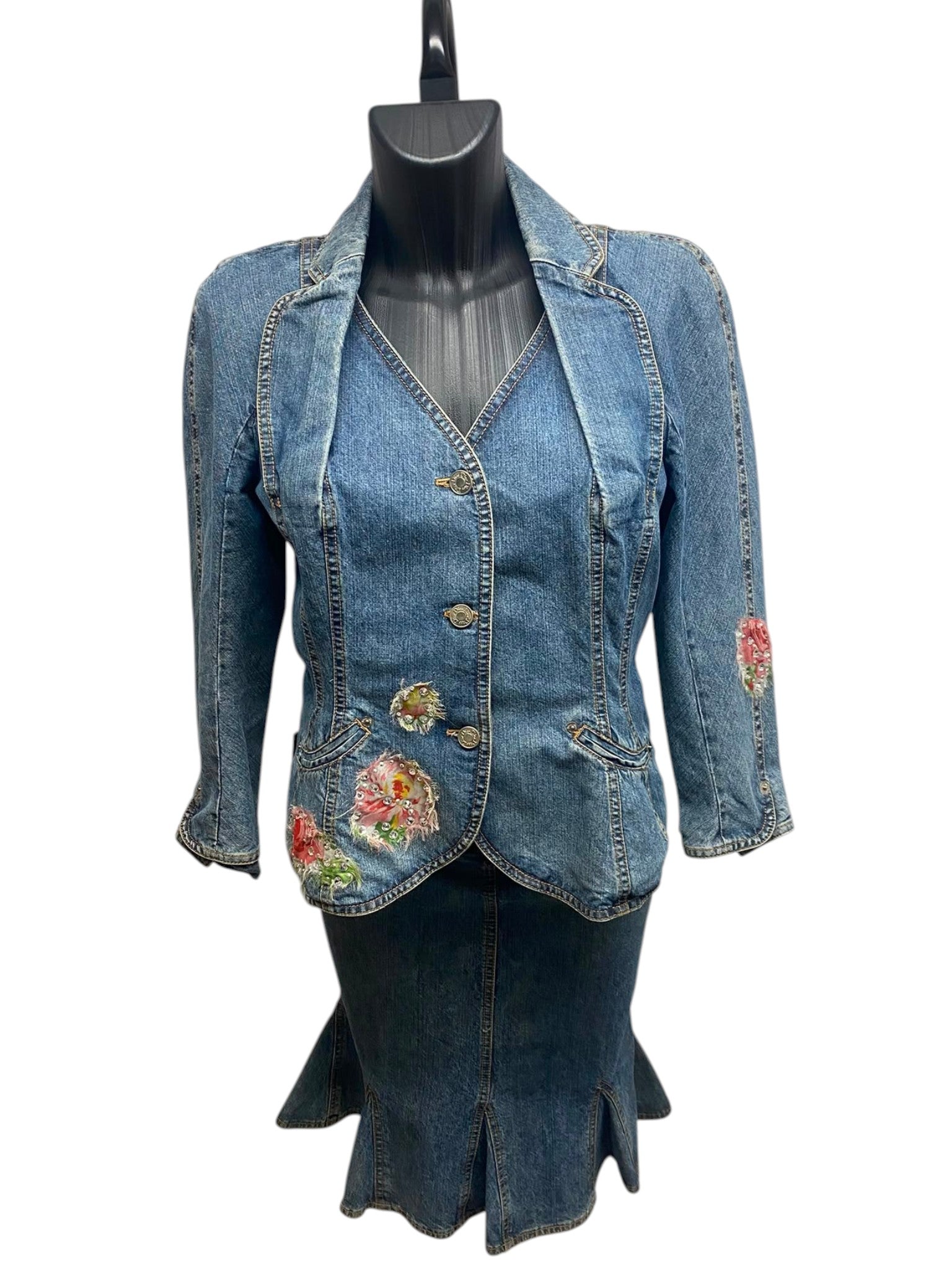 Diior denim suit  AKC1483