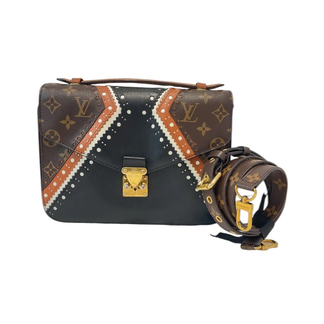 Louis Vuitton Pochette Metis - Limited Edition Brogue Reverse Monogram and Leather