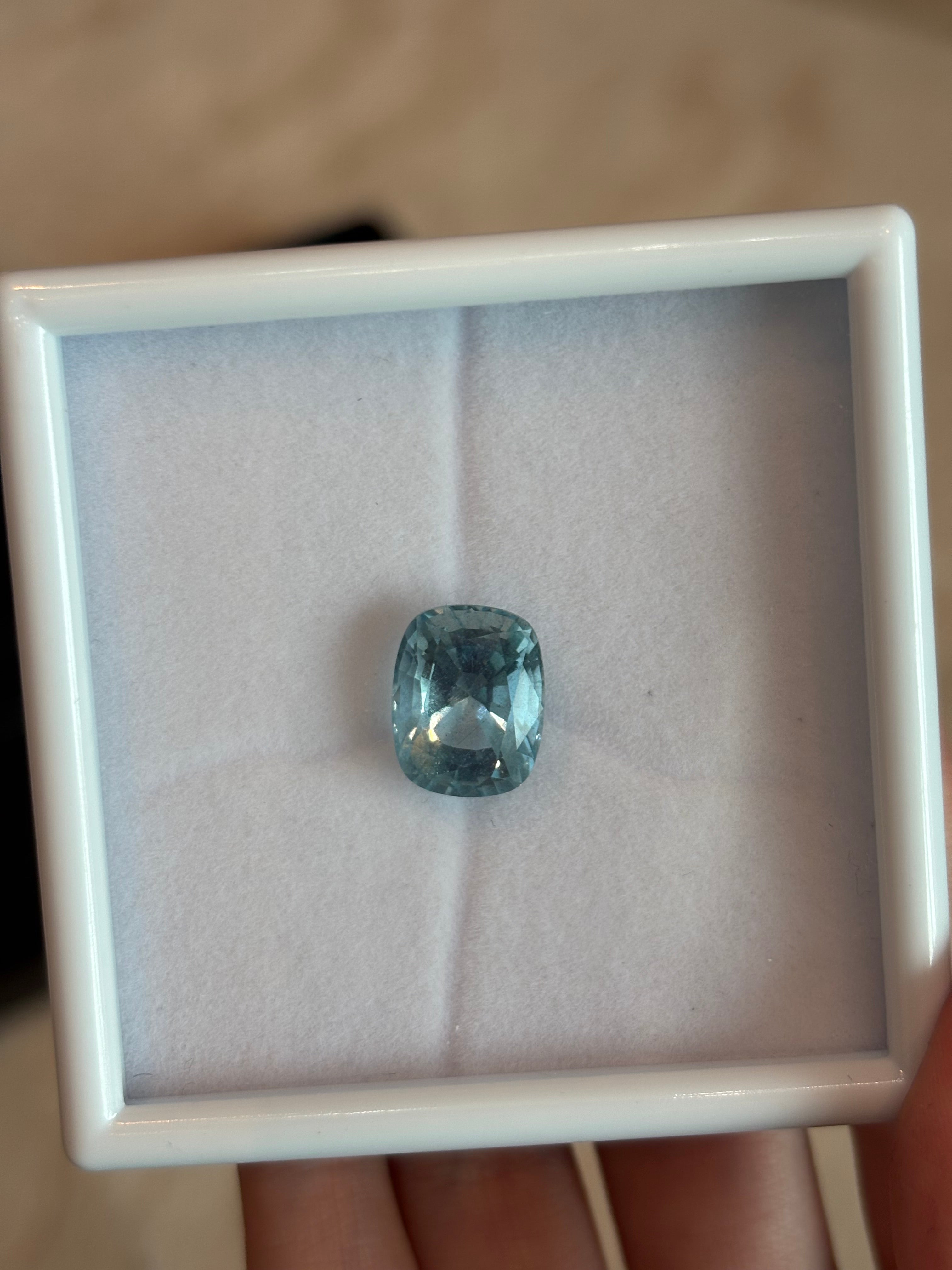 6.63ct Aquamarine THAIC0284