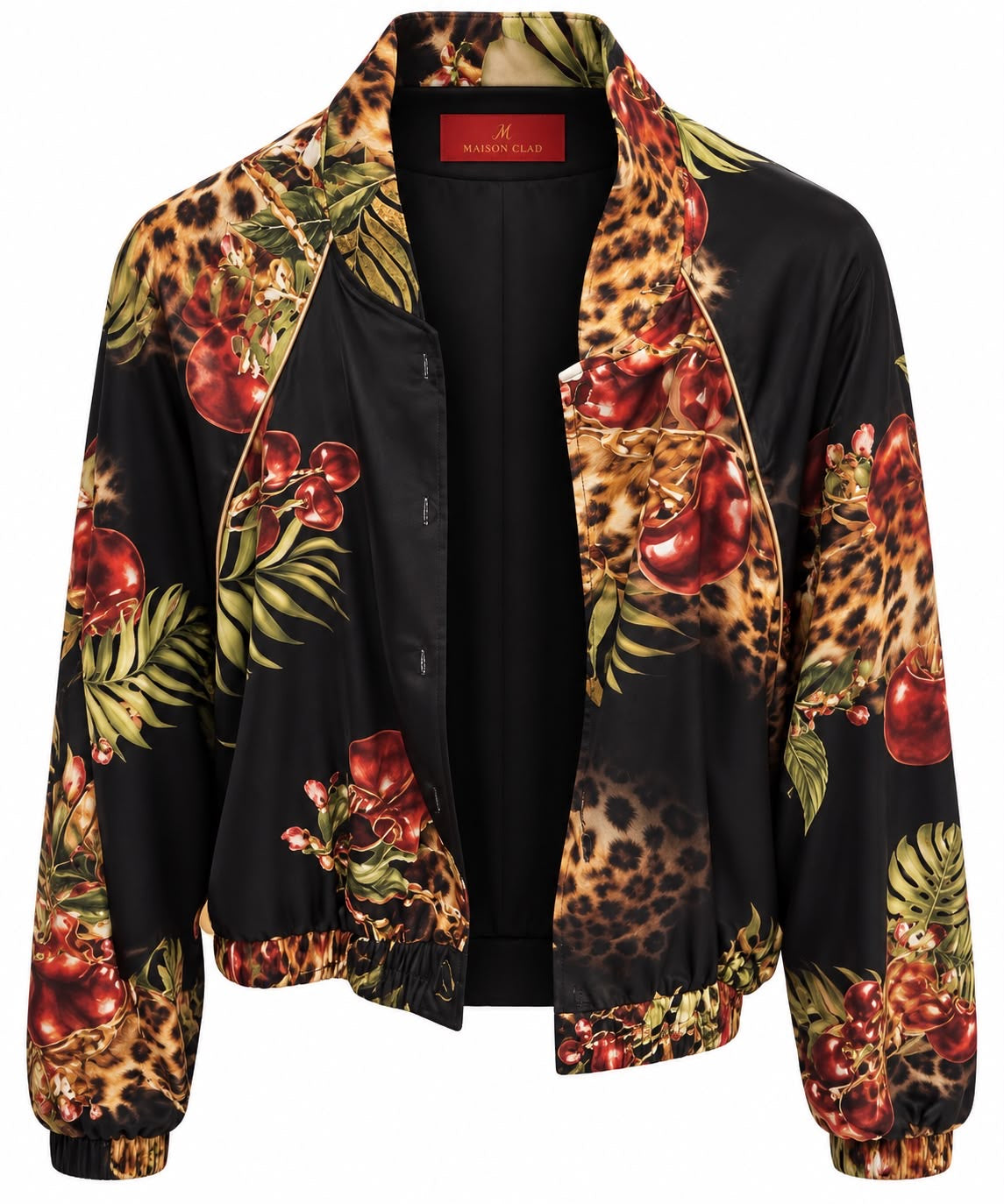 BOMBER CAPE REVERSIBLE BLACK CHERRY MCL13340