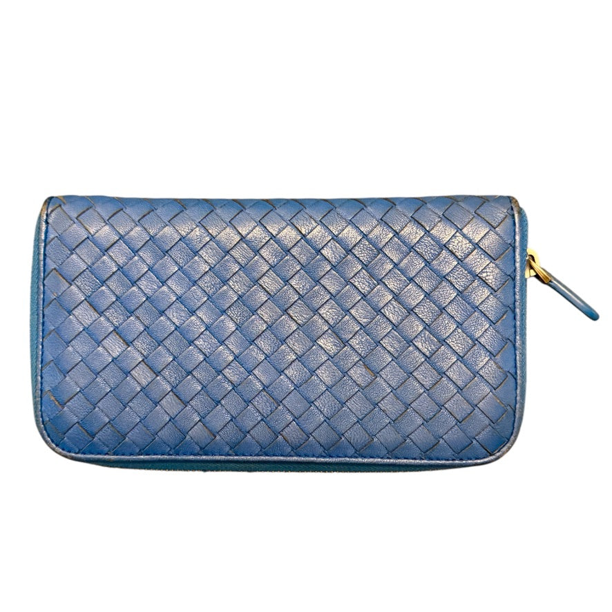 Bottega Venetta Long Zip Wallet