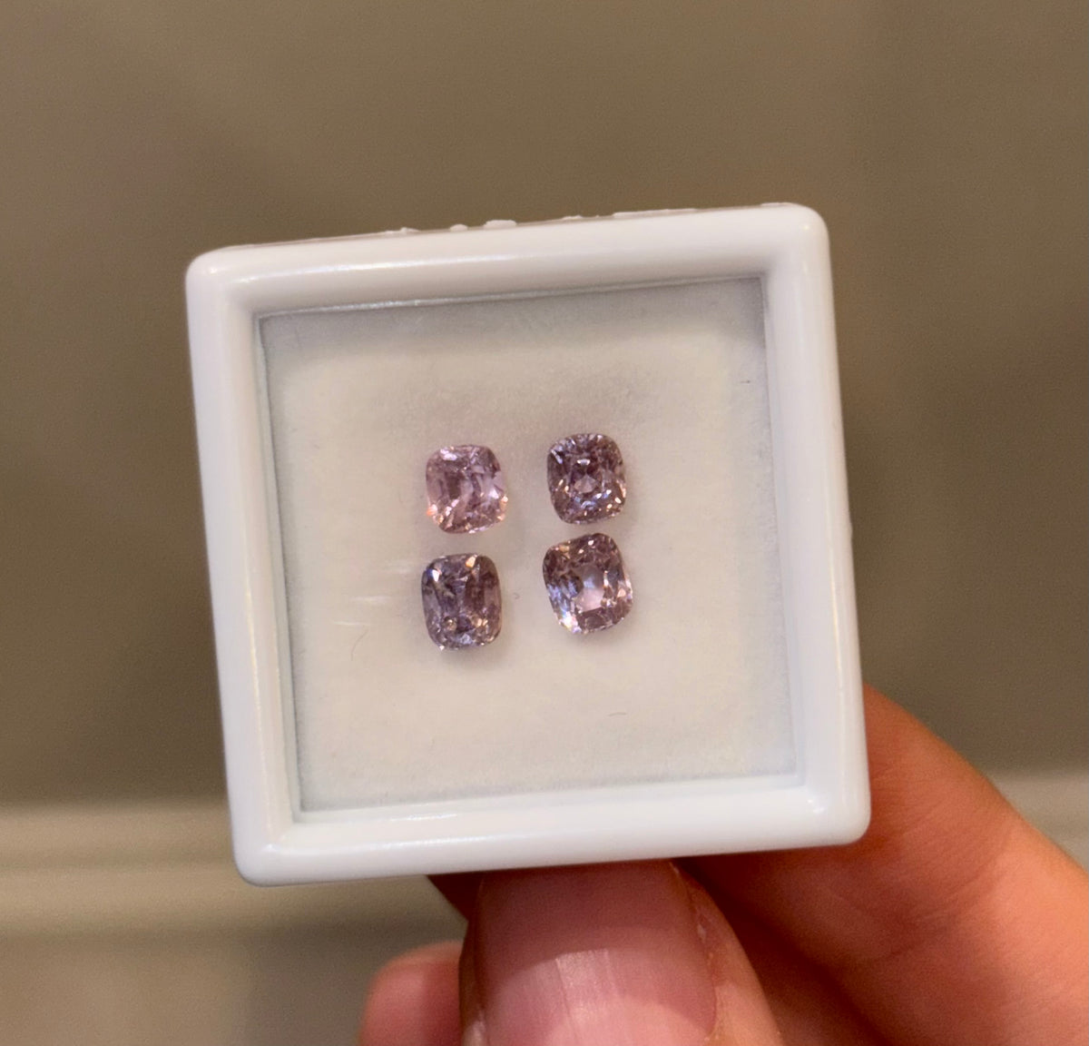 1.50ct Spinel Earrings Set (4 pcs) THAIC0733