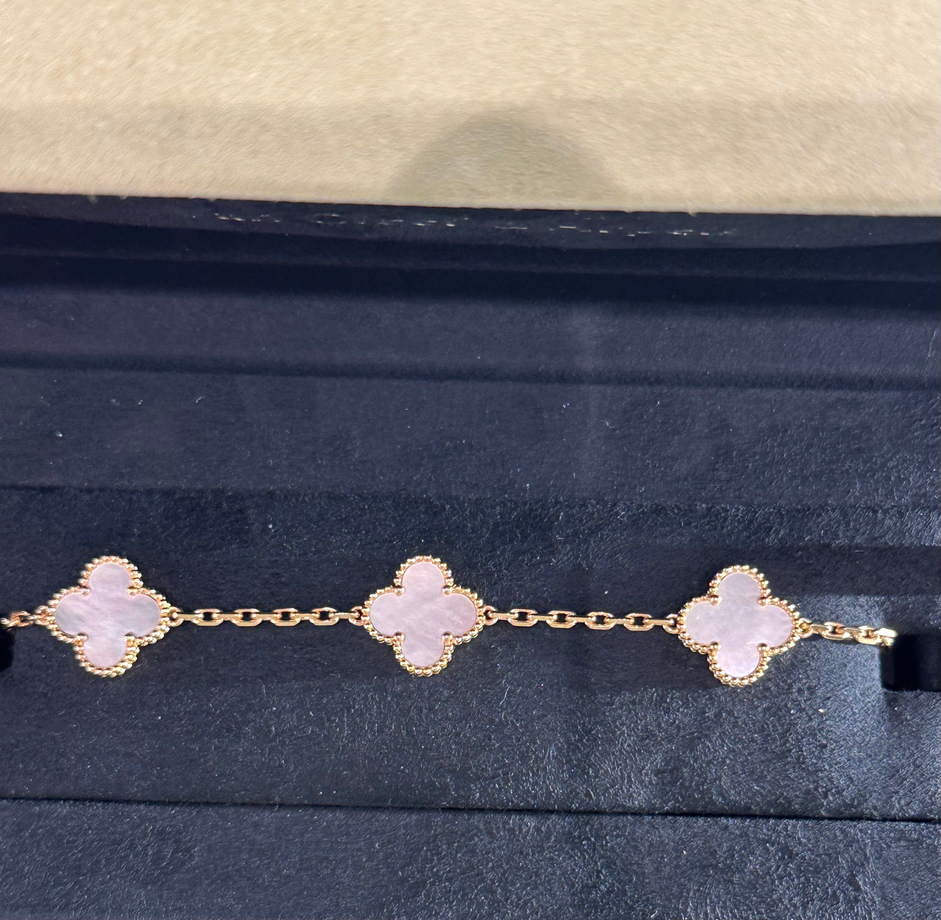 VCA YG MOP Alhambra Bracelet