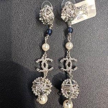 CHANEL 2019 Egyptian Ball Shoulder Earrings NL606037