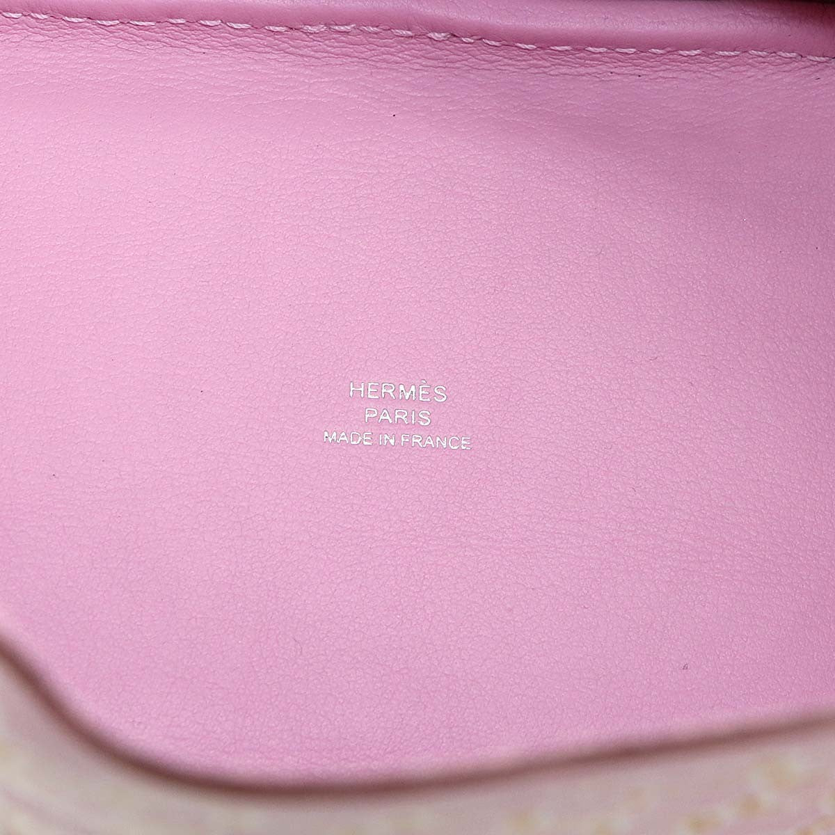 HERMES Picotin Lock Micro Lucky Daisy Hand Bag Swift Mauve sylvestre 902992657