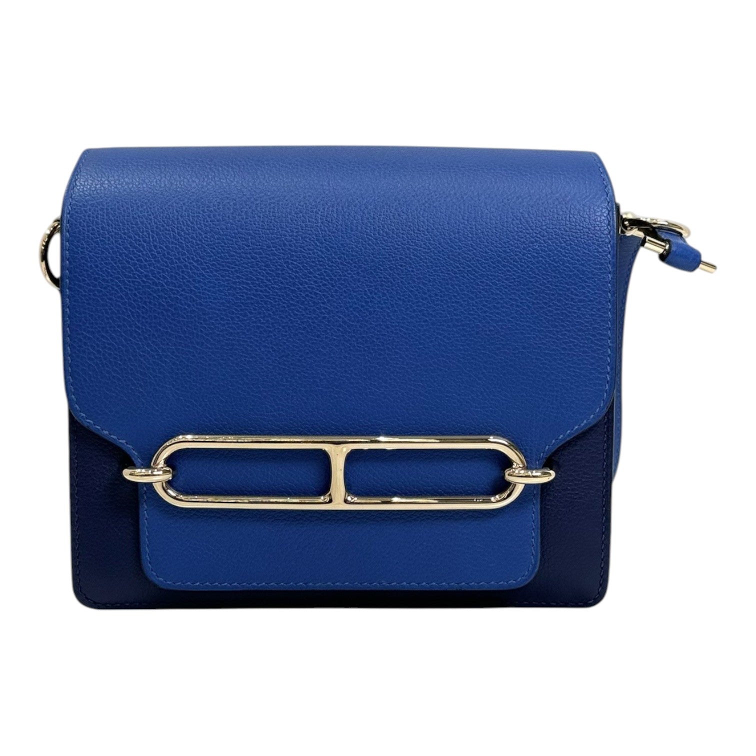 Hermes Roulis 18 in Blue Saphir /Blue France