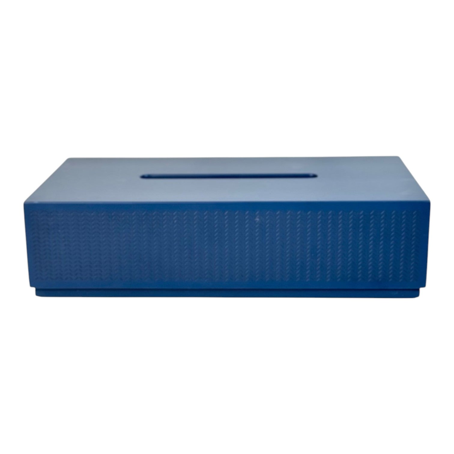 Hermes Navy Tissue Box