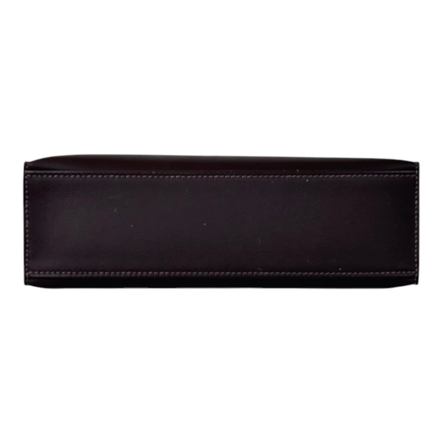 Hermes Kelly Pochette Bag in Swift T3 Bai Brun - Full Set - K Stamp