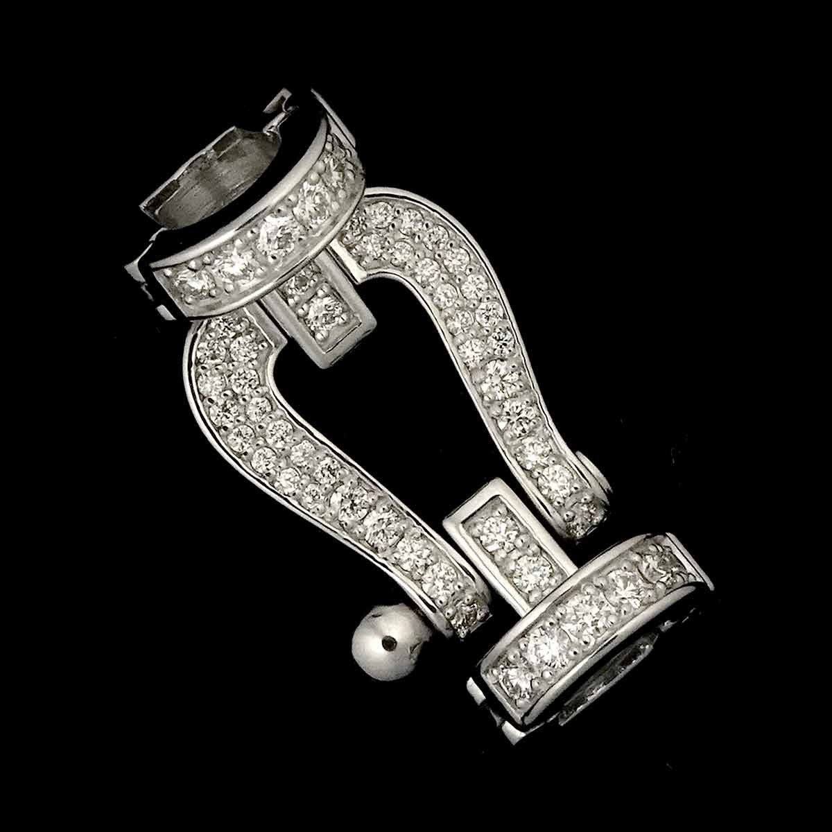 Diamond 0.58 Bracelet 18K K18 WG White Gold 750 902926415