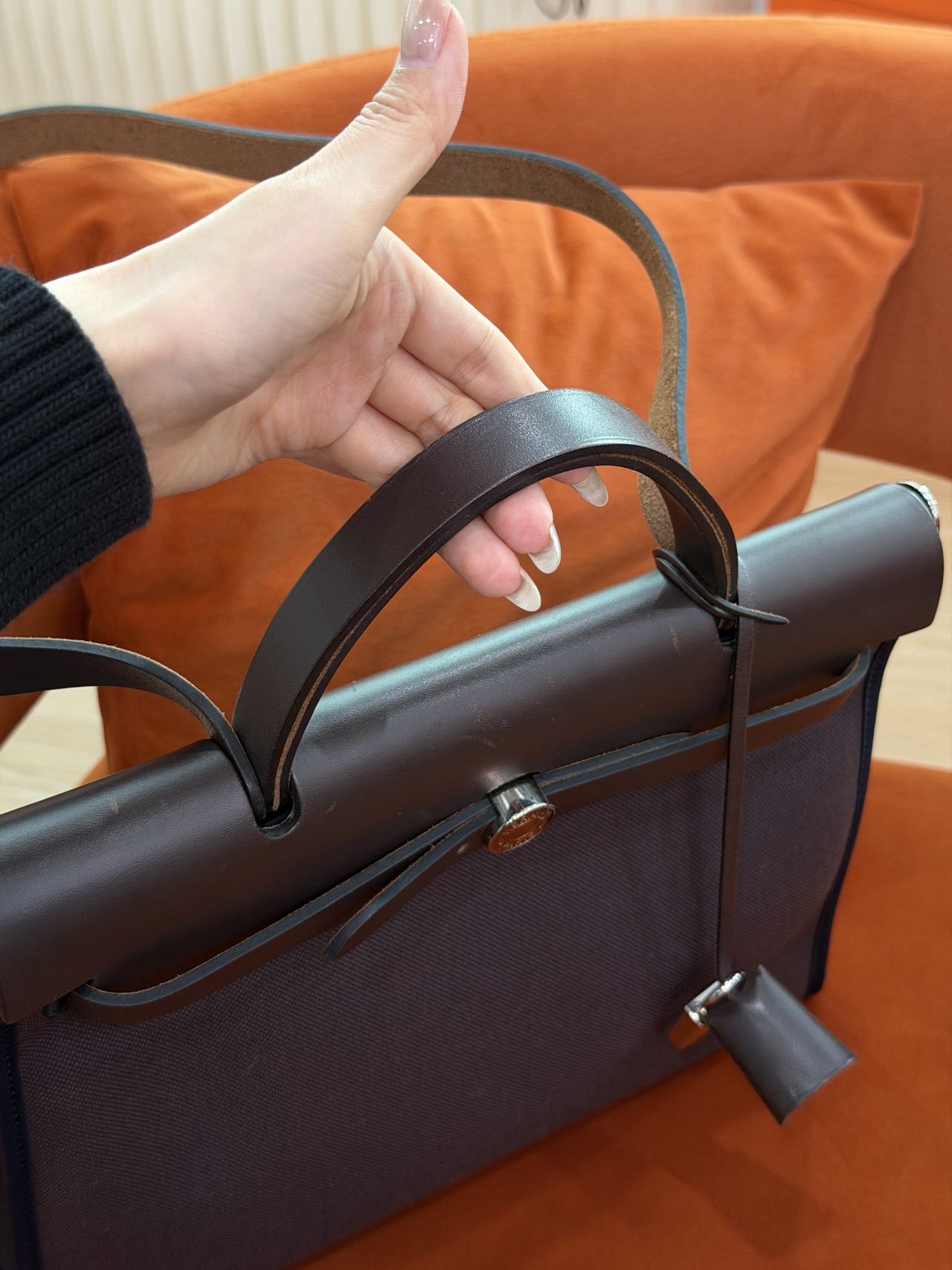 Hermès Herbag 31 Ebene Stamp X
