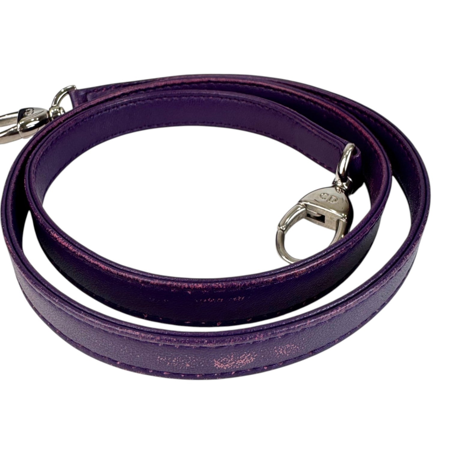 Dior Lady Dior Medium Lambskin Purple Bag