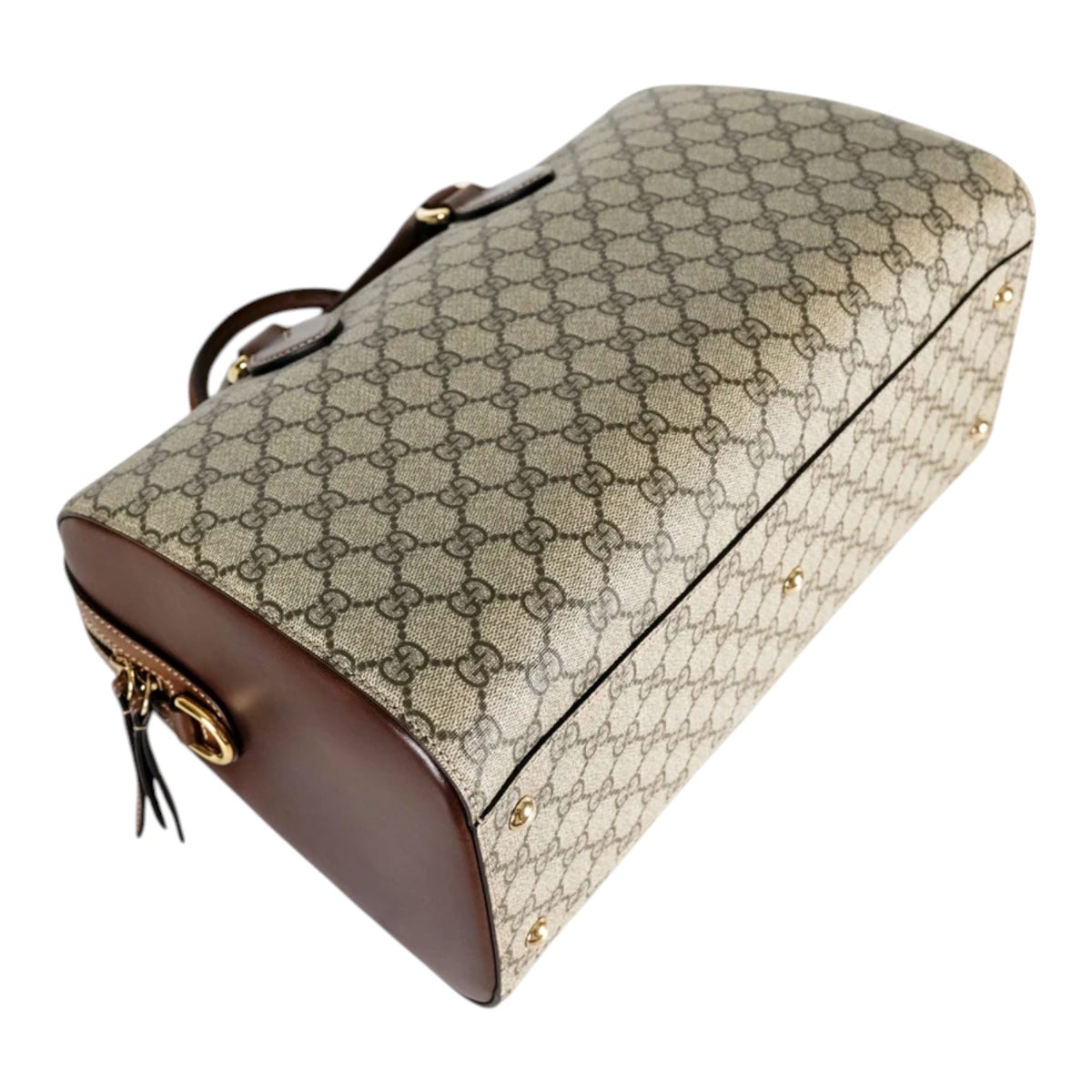 Gucci Monogram 35 GG Supreme Boston Bag