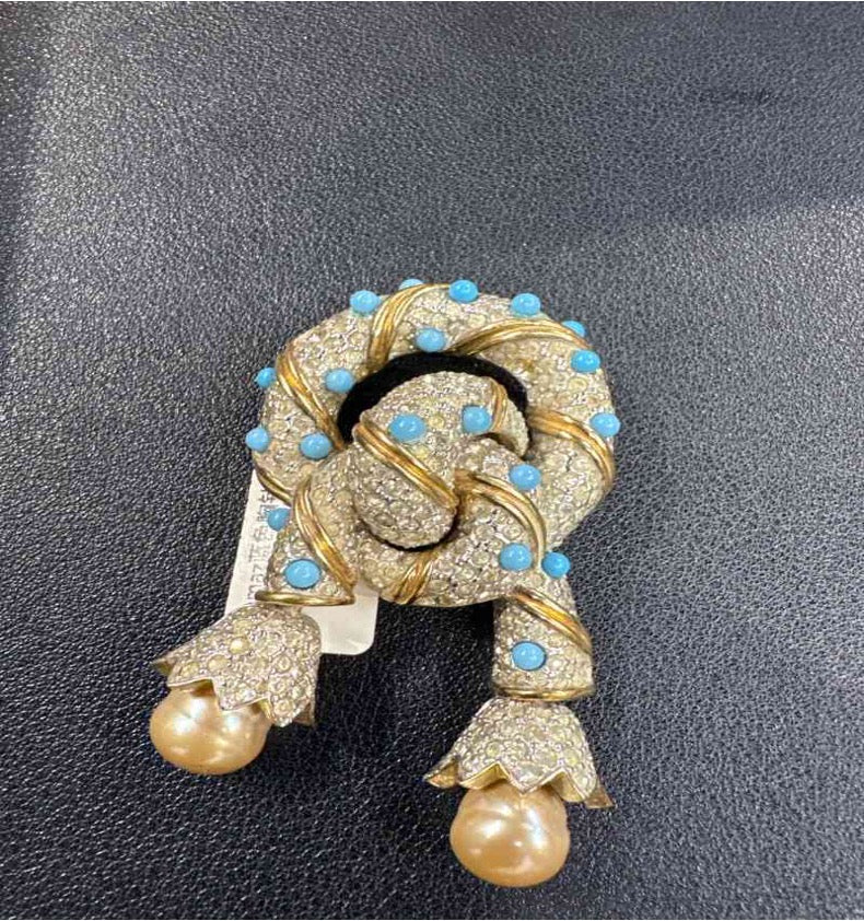 Jomaz blue brooch LZ511516