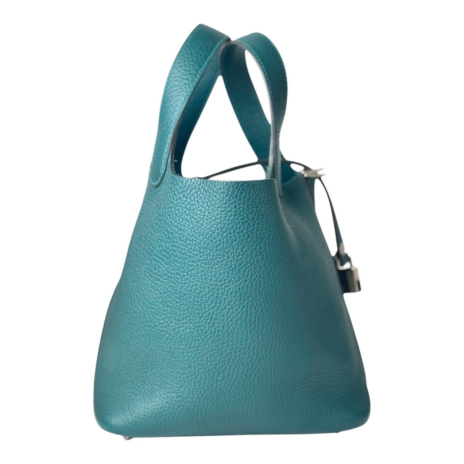 Hermes Picotin 18cm Bag Green with PHW