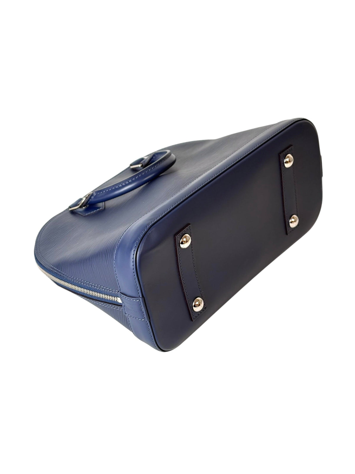 Louis Vuitton Alma Navy EPI Leather Bag
