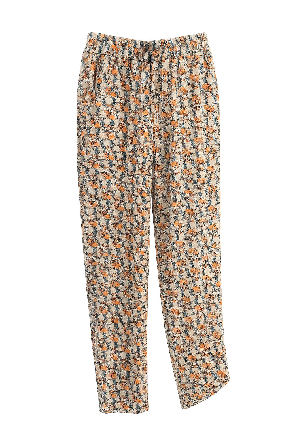 TROUSER CLOV FLOWERS MCL12186