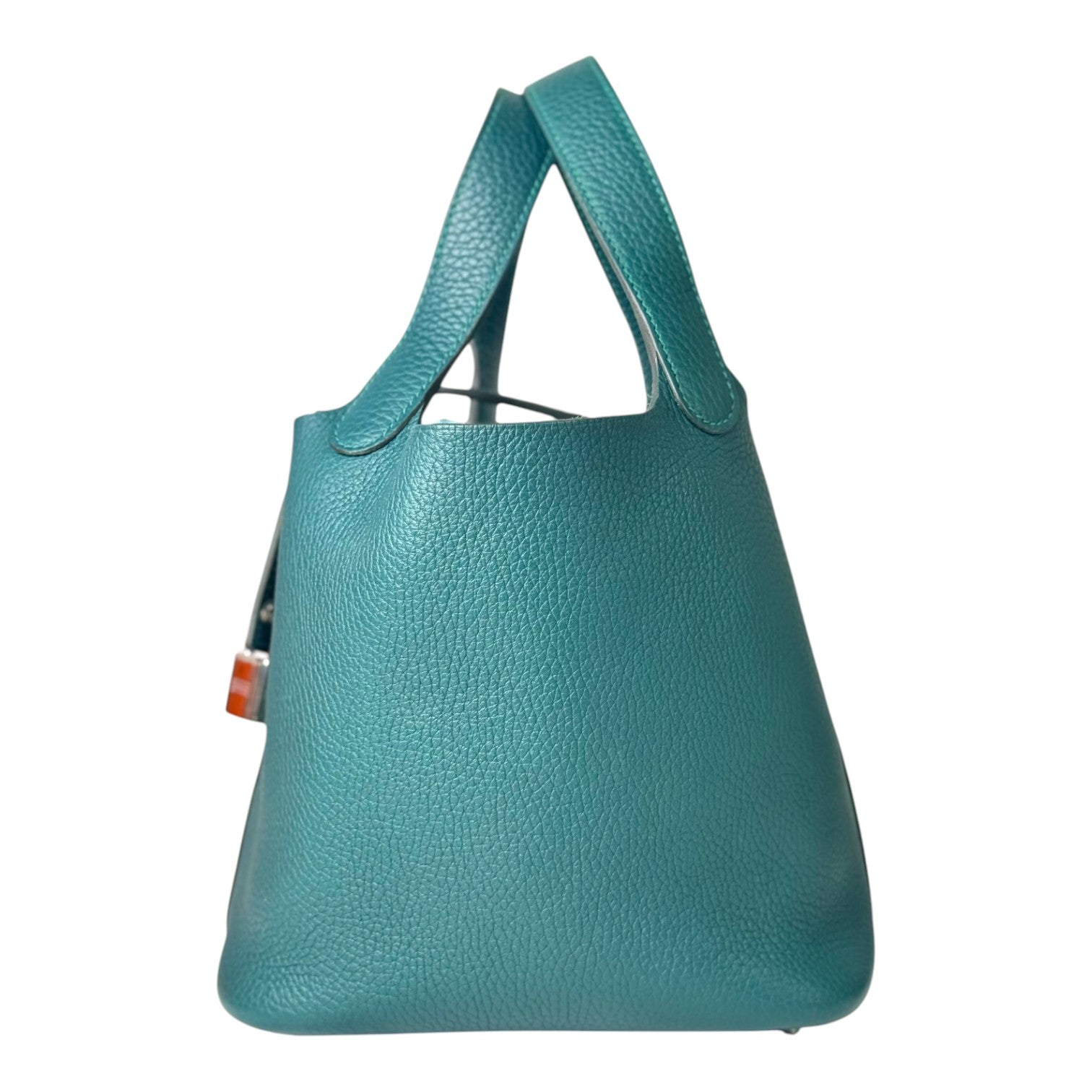 Hermes Picotin 18cm Bag Green with PHW