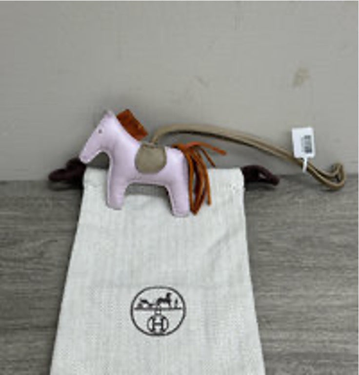 HERMES Rodeo Tricolor Pony Pendant 3062605050752