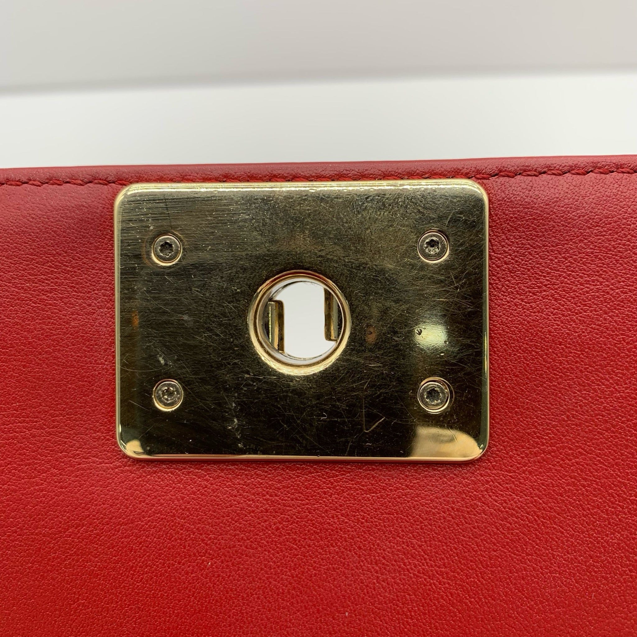 Chanel Boy Medium Flap Bag Red image 33
