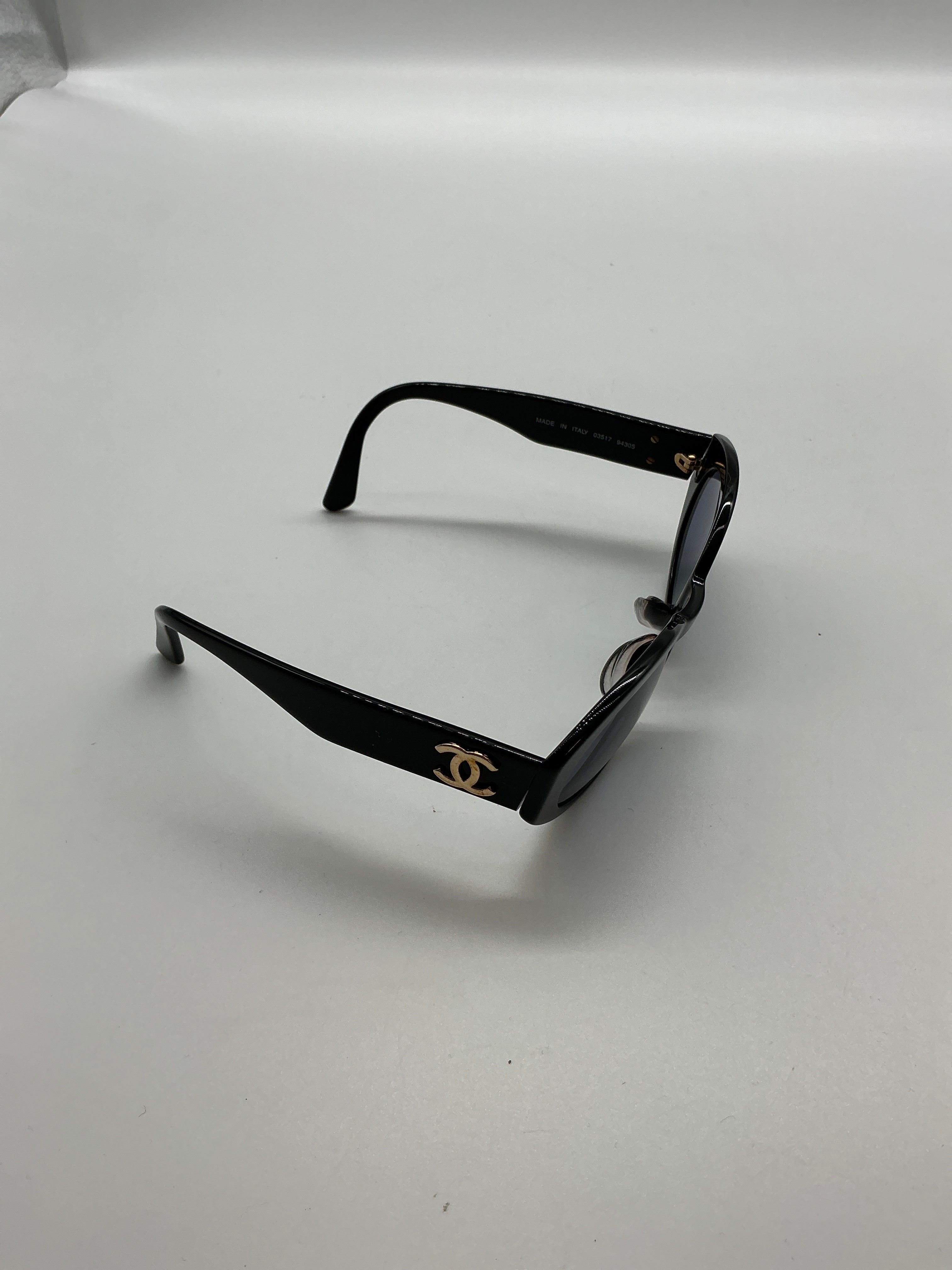 Chanel CC Plastic Sunglasses Dark DXBS2449