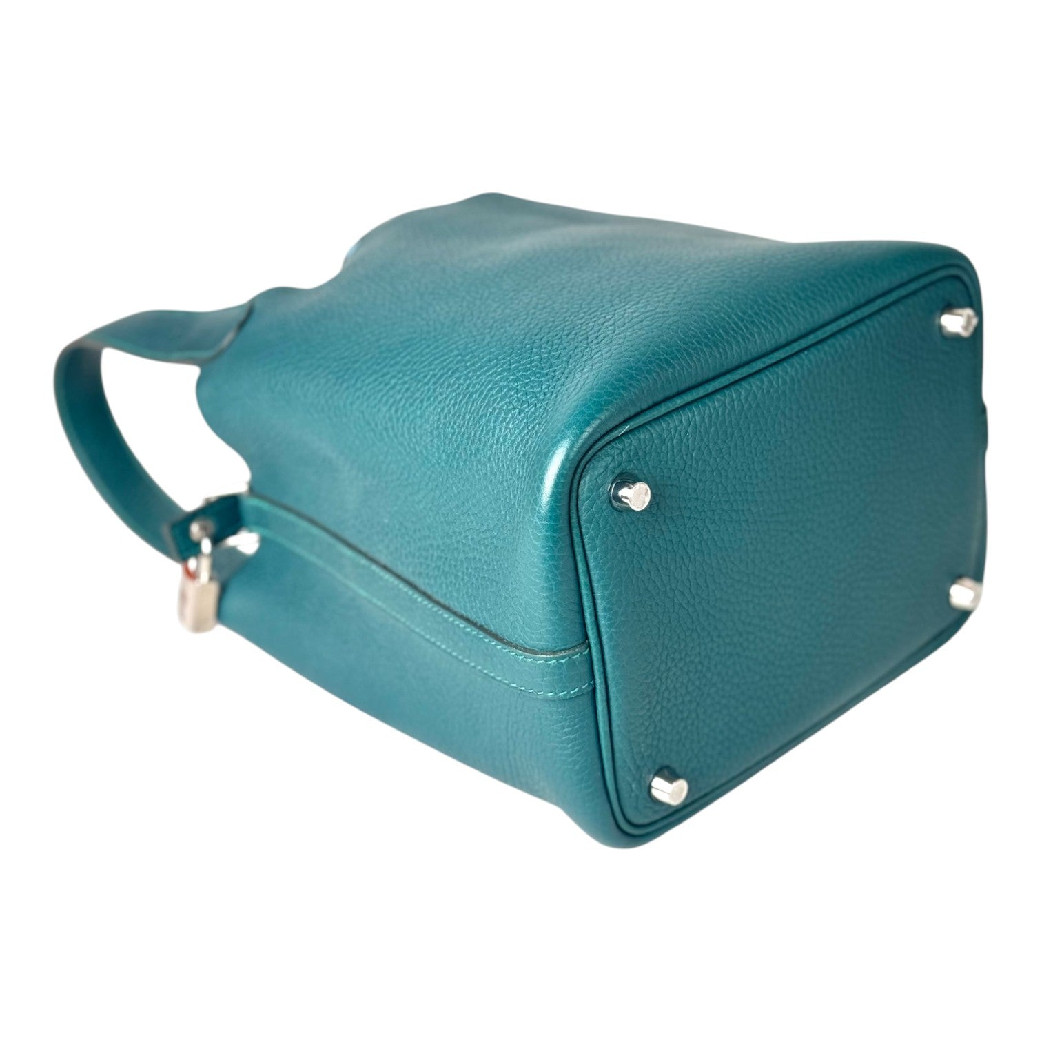 Hermes Picotin 18cm Bag Green with PHW