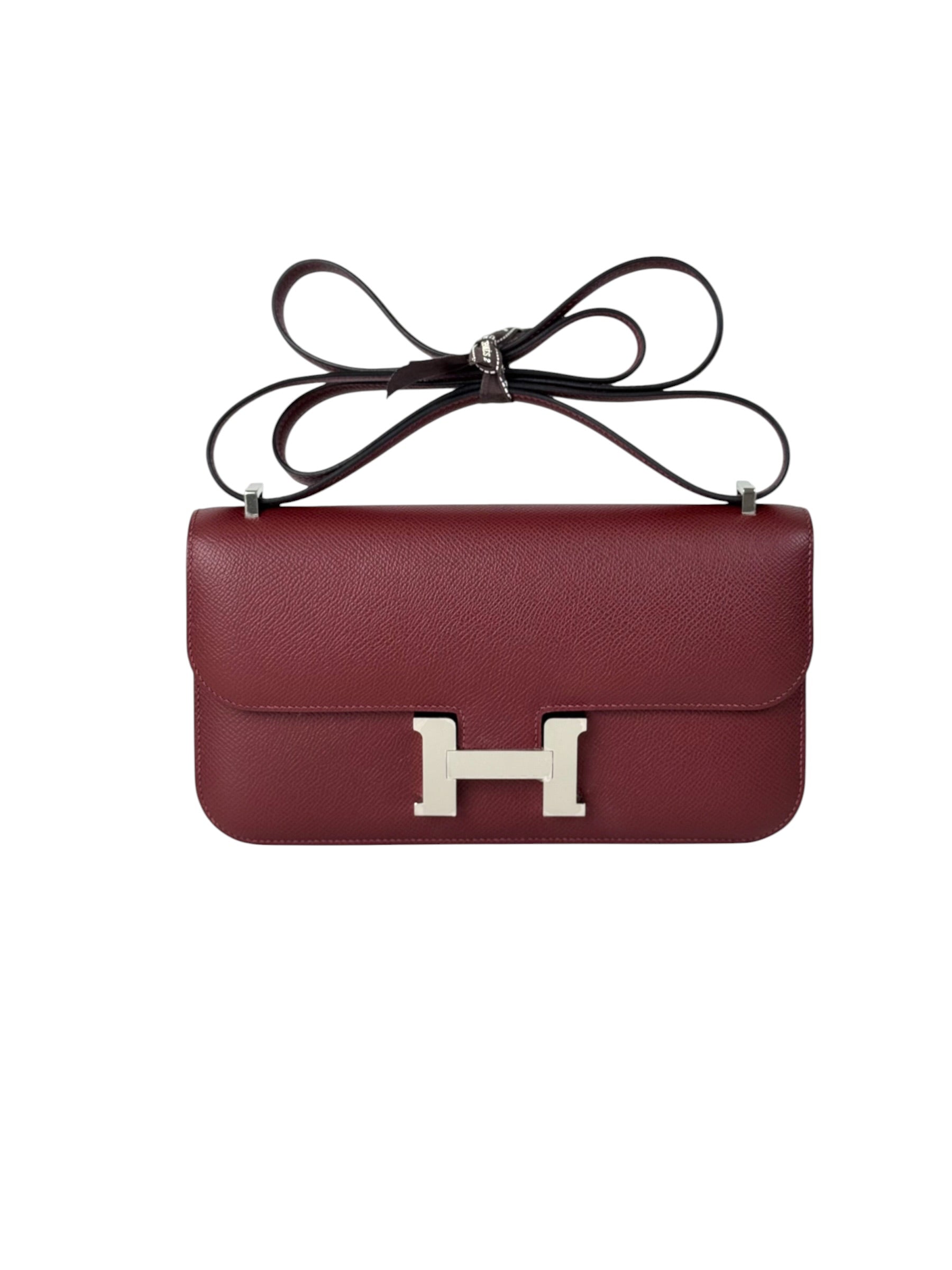 Hermes Constance Elan in Rouge H - Full set - K Stamp