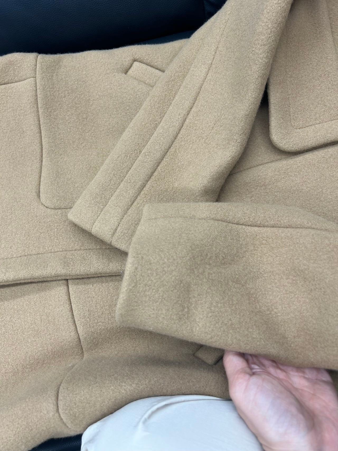 Chloe 蔻依 驼色 毛呢 大衣 面料 秋冬款 chloe Phoebe时期的作品