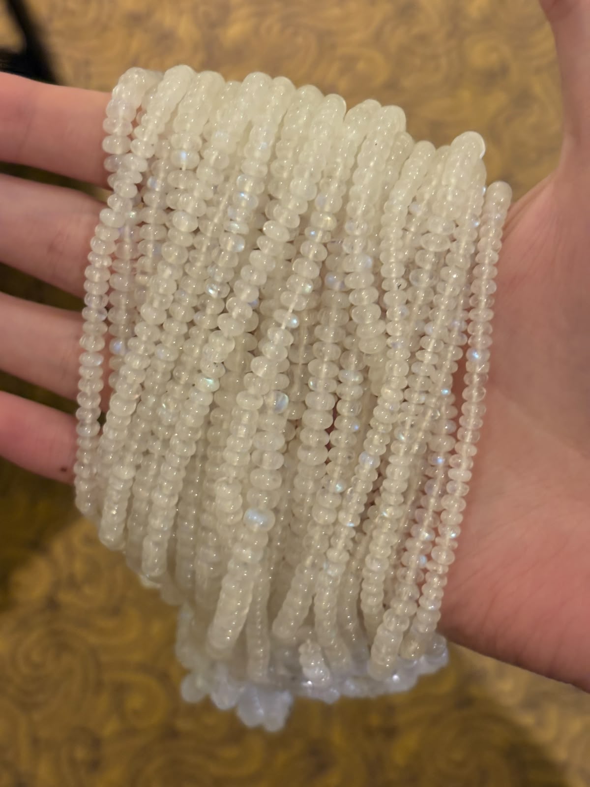 Moonstone Rondelle 16" #16 THAIC0391