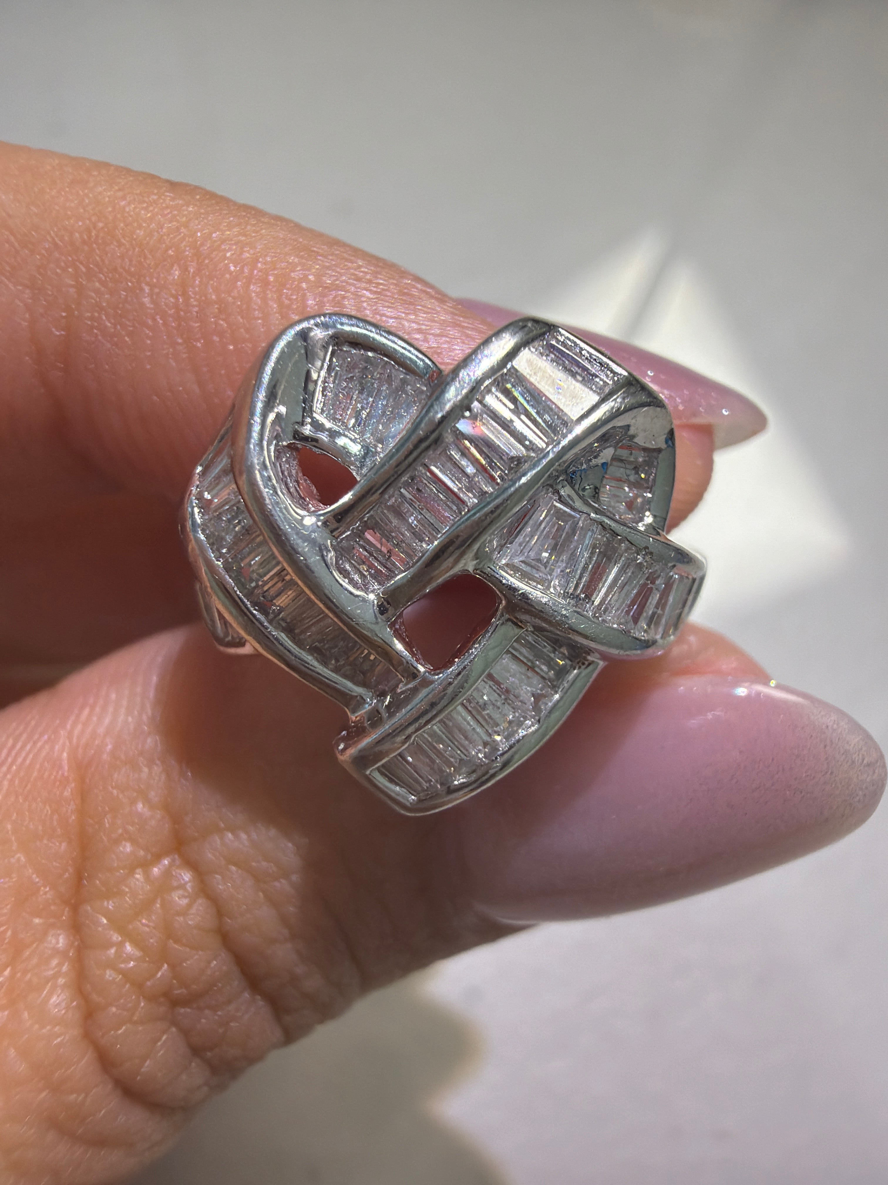 Diamond Ring in PT900 with Diamonds 5353 JJC0612