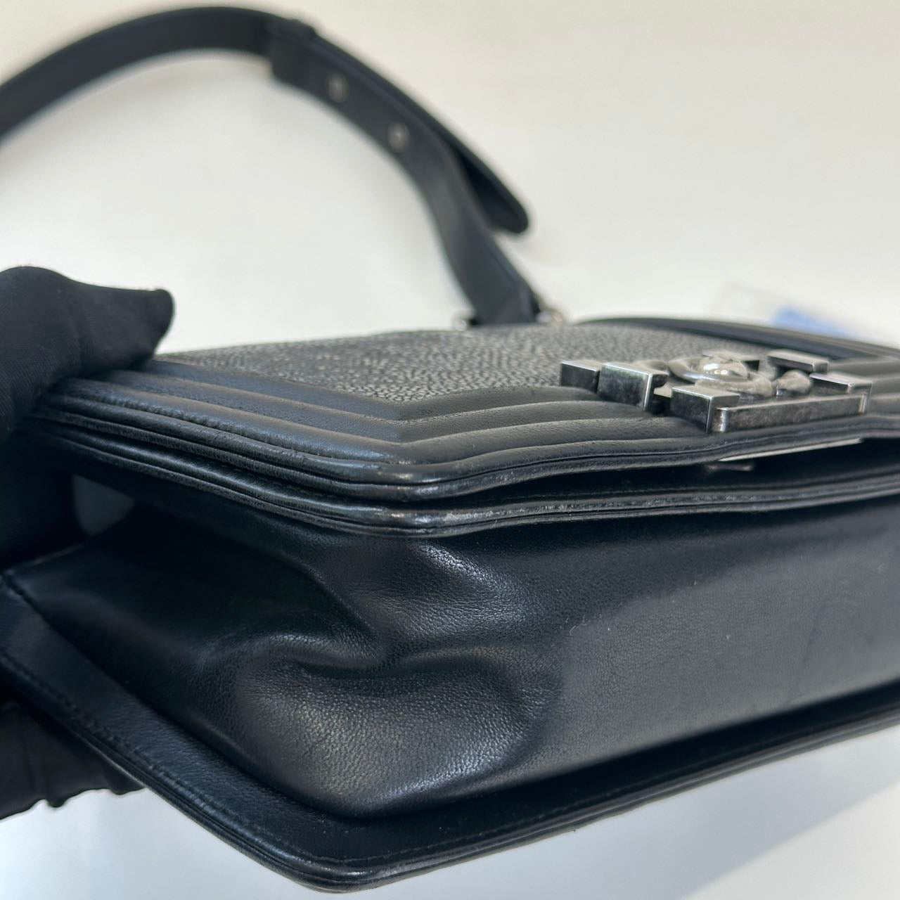 Chanel  Galuchat Stingray Mini Boy Flap