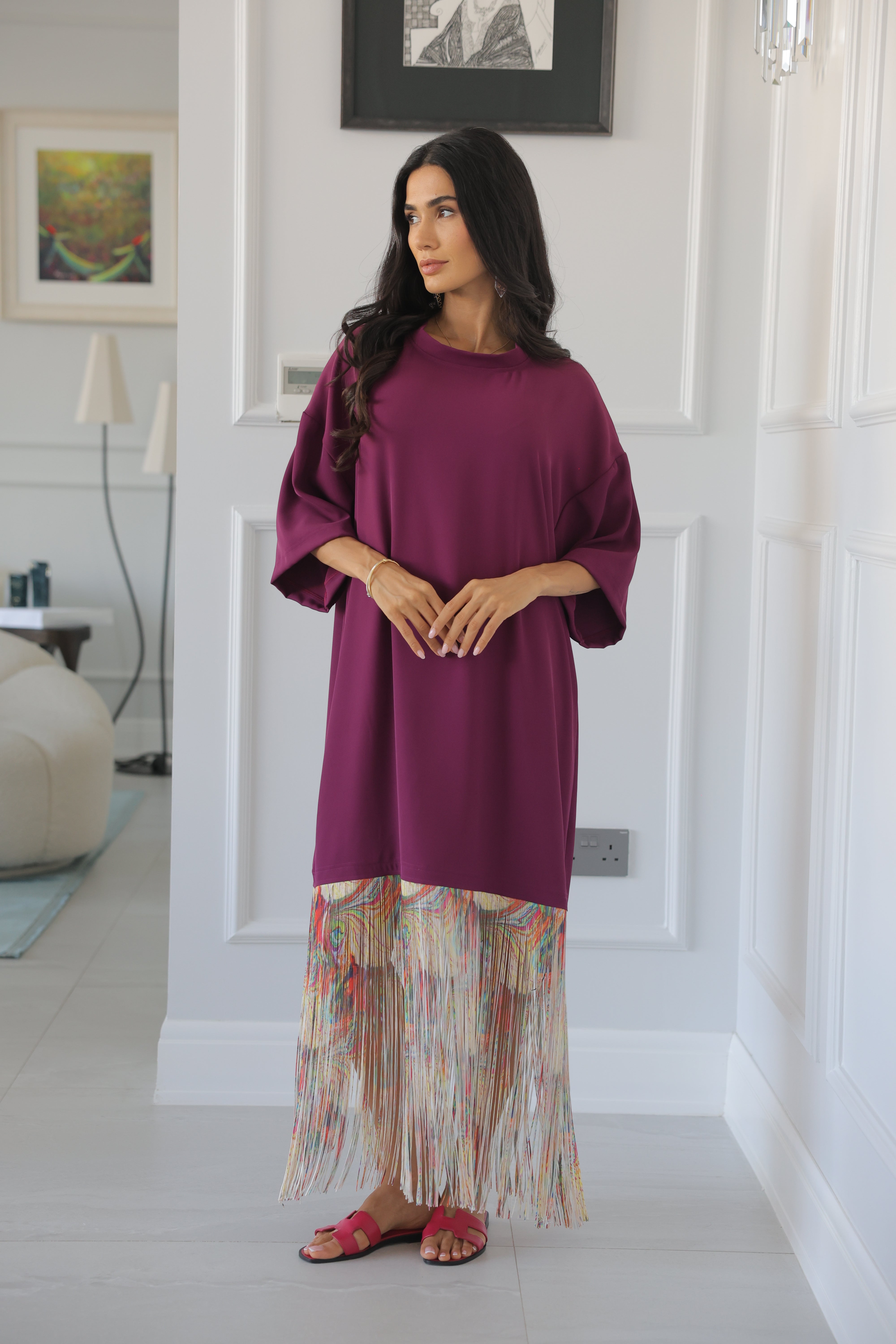 Drift Dress Mulberry