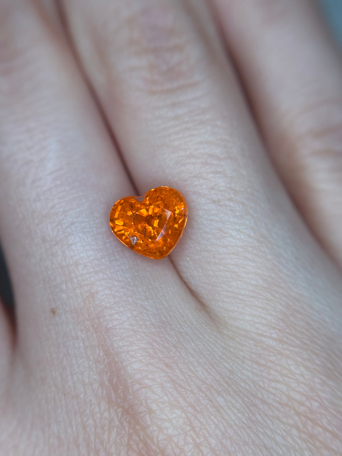 2.50ct Fanta Spessartine Heart THAIC1067