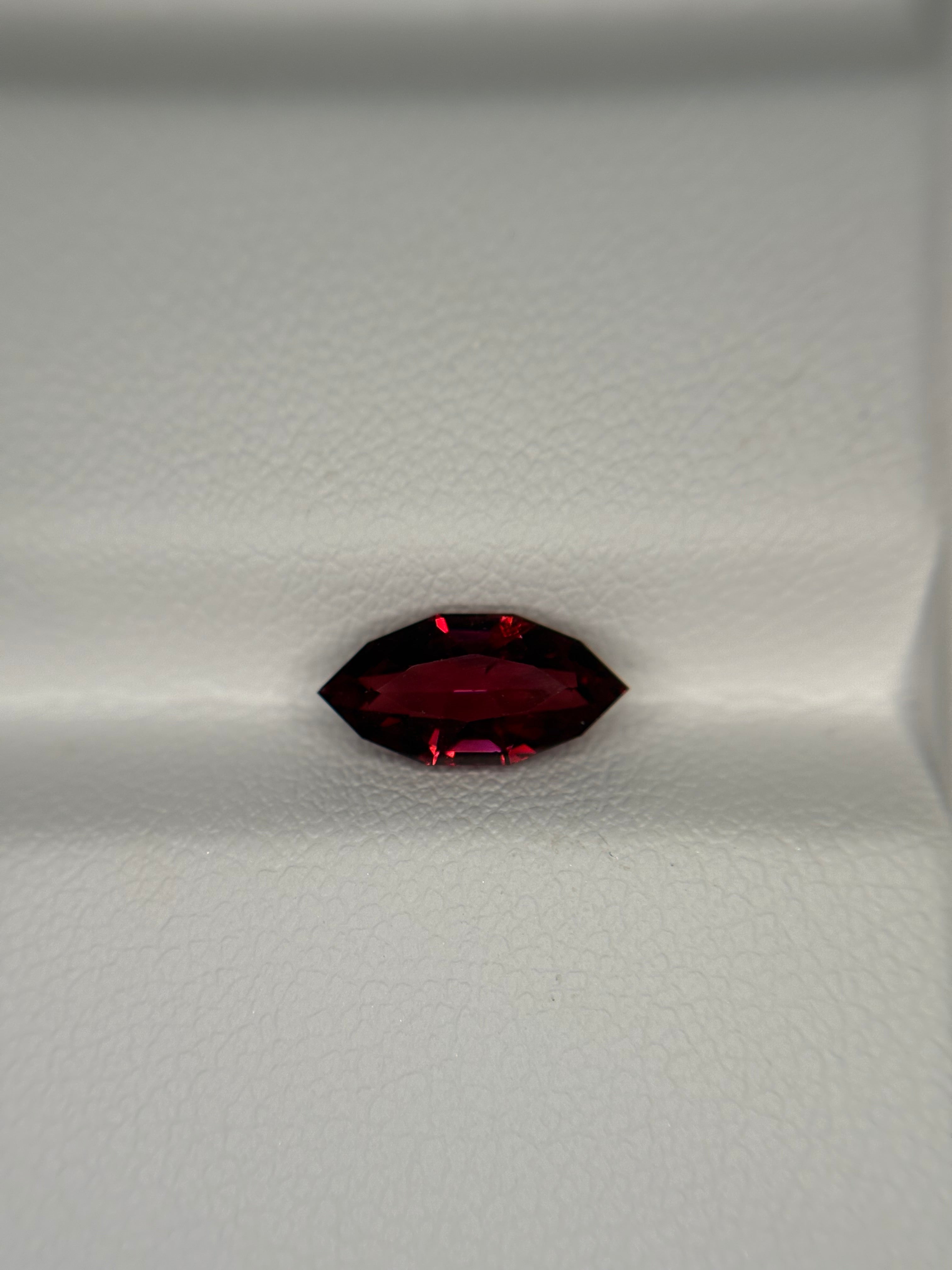 2.00ct Malaya Garnet (Zaddy's cut) THAIC0655