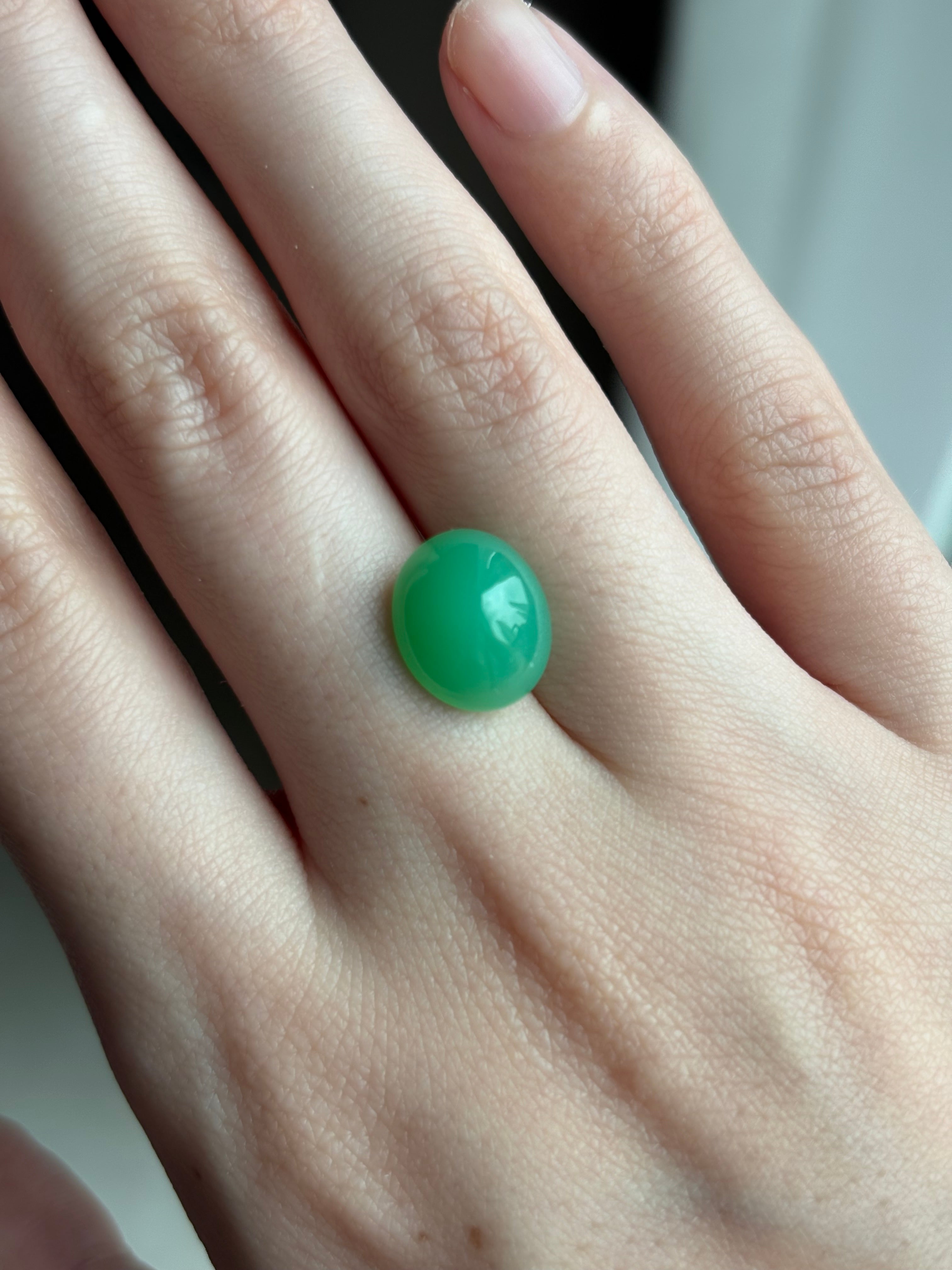 4.28ct Chrysoprase DXBCS4511