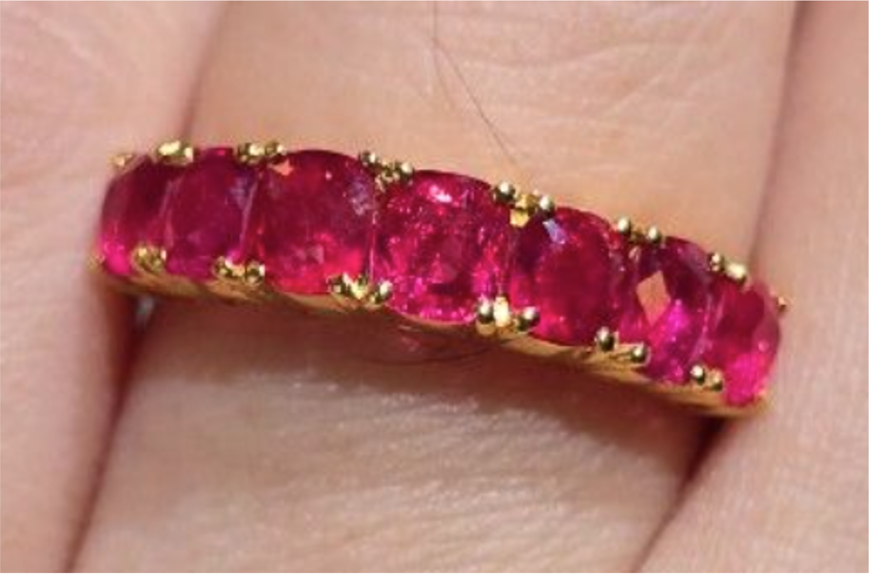 2.31ct Unheated Burma Spinel Ring with 18K gold (Red) SYCB3