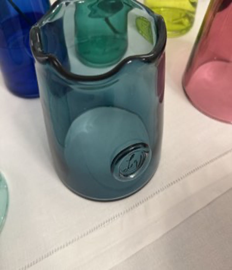 Lagoon Blue Candle Cloche CC-LBL