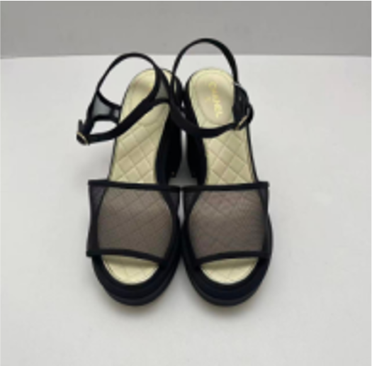 Chanel high heels, size 38, for sale. LZ260627BG9993