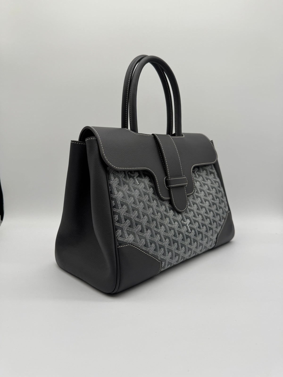 Goyard Saïgon Grey Palladium Hardware
