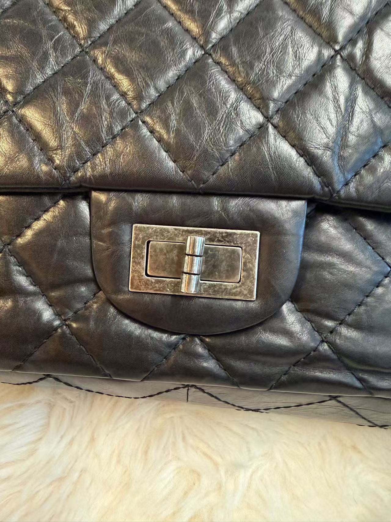 Chanel 2.55 Black Flap Bag