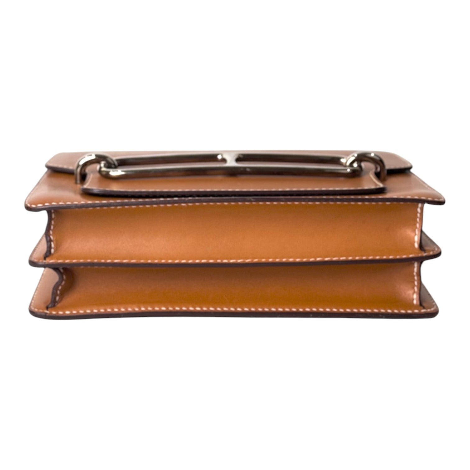 Hermes Roulis 23cm Bag in Gold Bulter