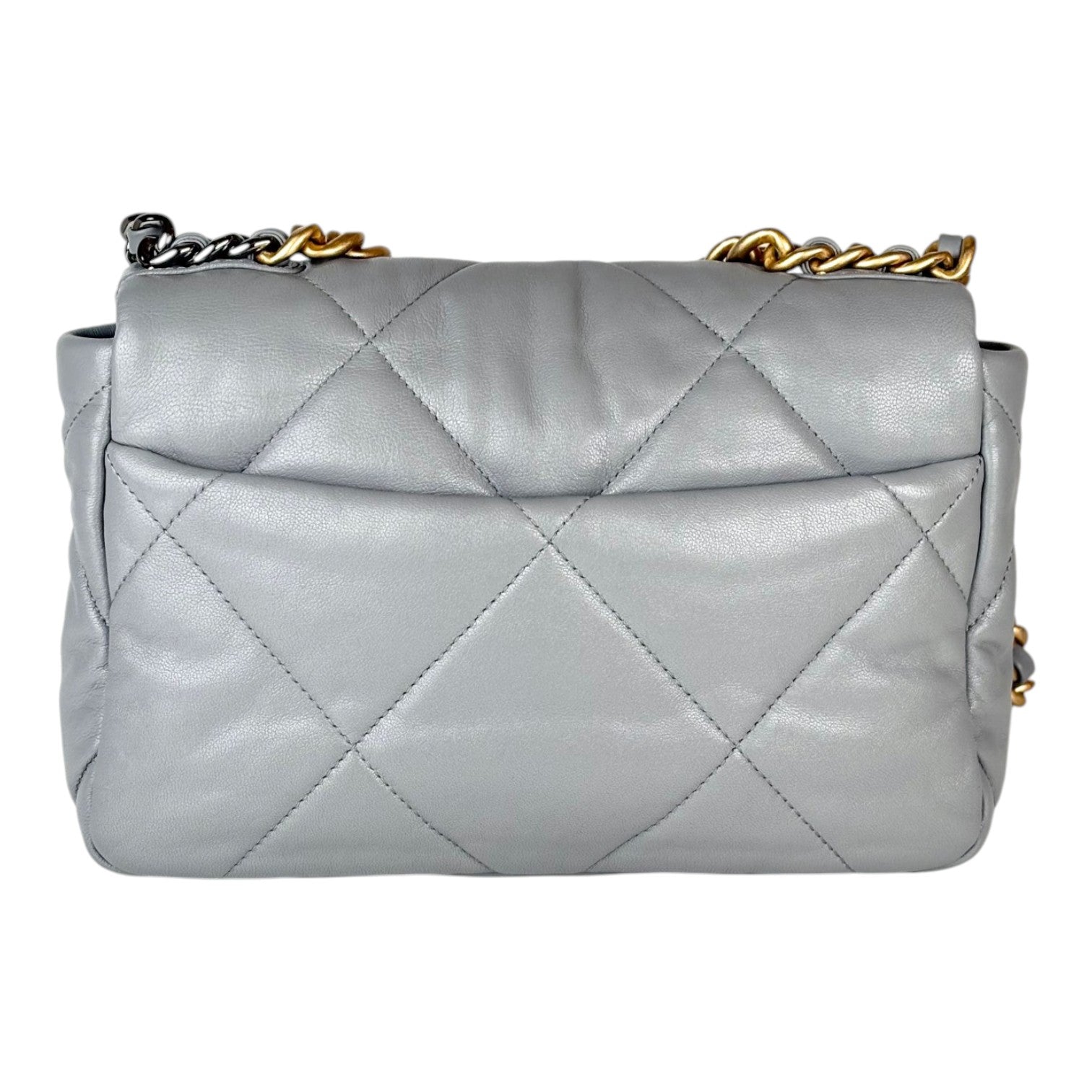 Chanel 19 Small Grey Bag