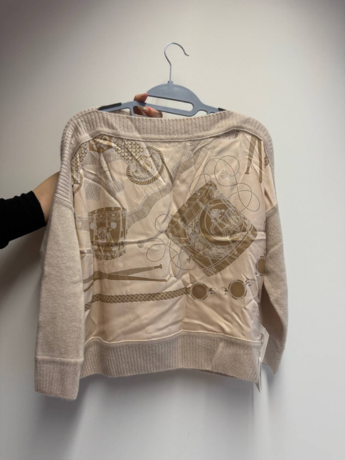Hermès Nautical Embroidered Sweater - Ivory