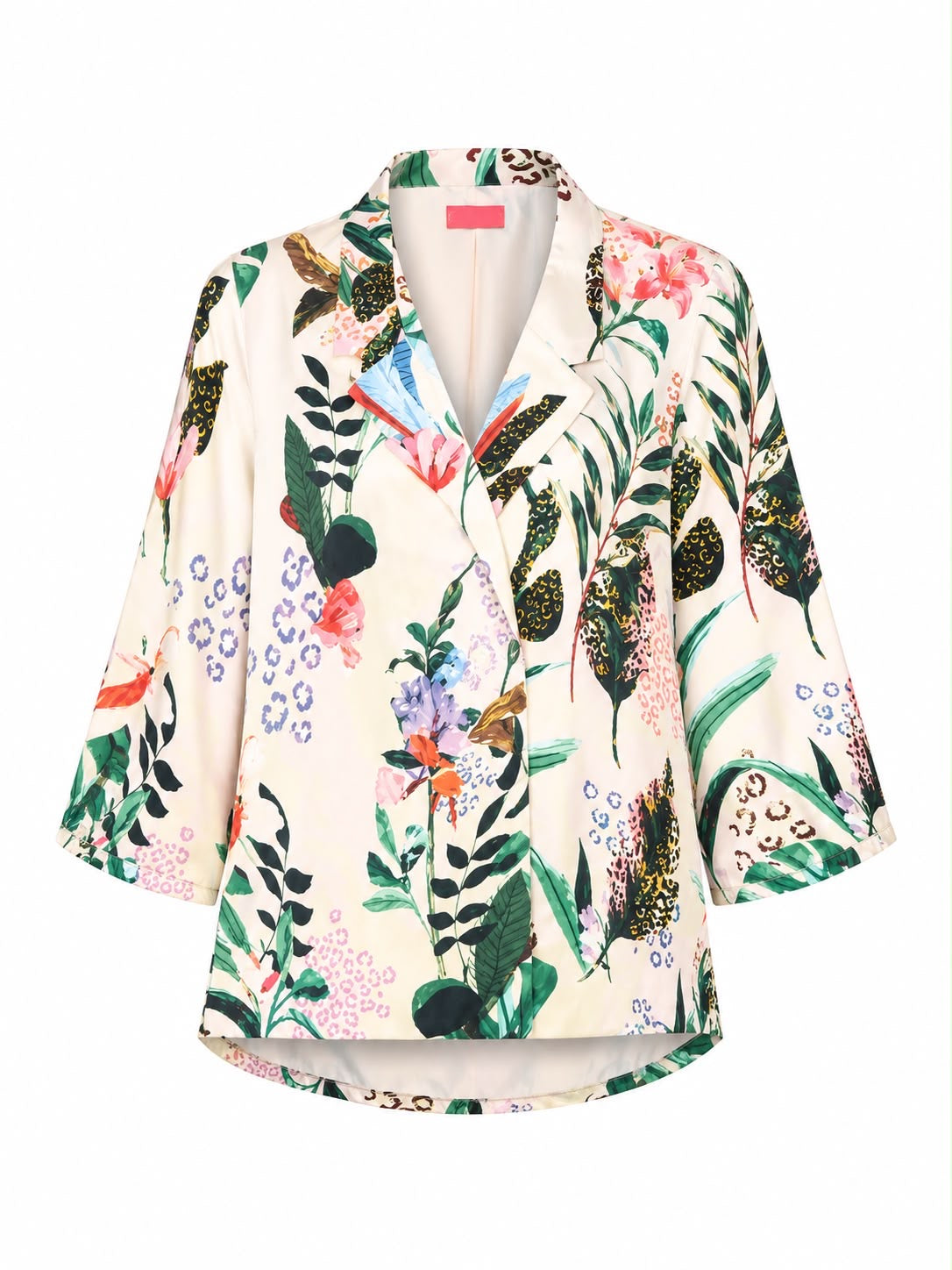 JACKET GABY BELL SLEEVES LEO PURPLE FLOWERS GRADIENT MCL12989