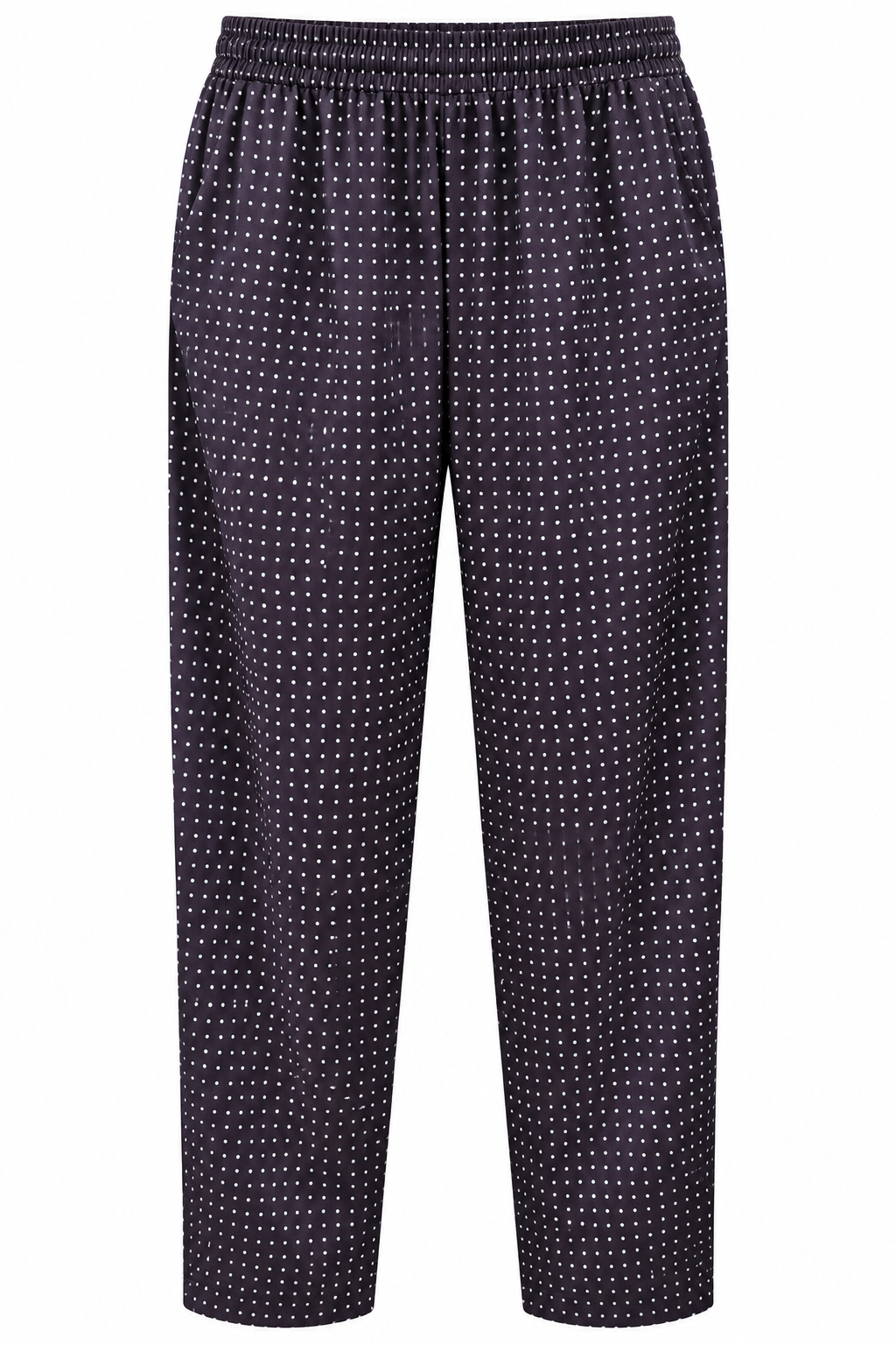 TROUSER MARLEY VELVET POLKADOTS BROWN  MCL13410