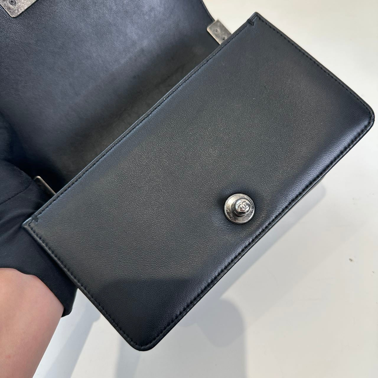 Chanel  Galuchat Stingray Mini Boy Flap
