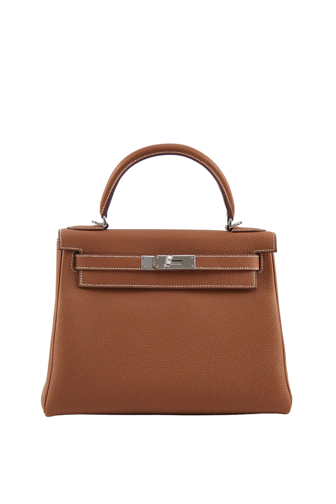 LONDON LOCATED* HERMÈS KELLY 28CM GOLD Togo Leather with Palladium Hardware ALC4371